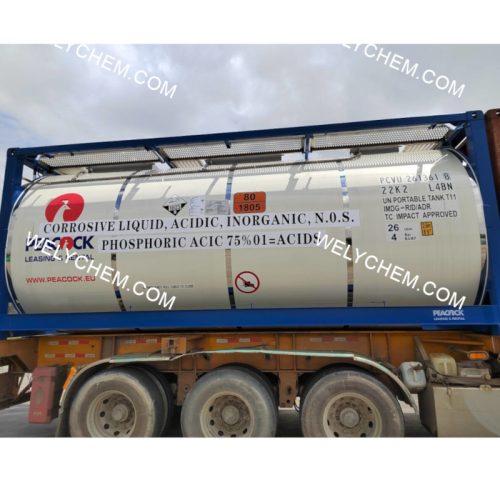 PHOSPHORIC ACID 75% MIN FOOD GRADE