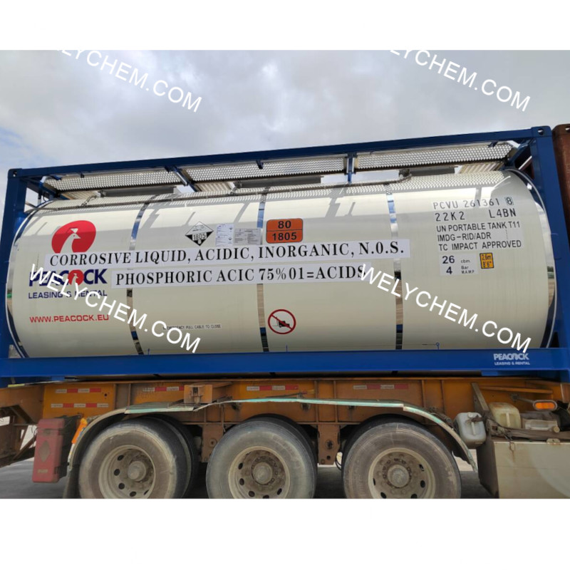 PHOSPHORIC ACID 75% MIN FOOD GRADE