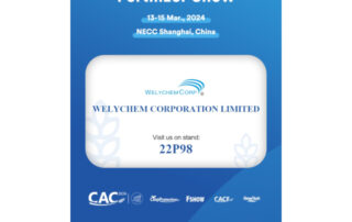 MEET WELYCHEM AT BOOTH No.22P98 of CAC 2024 IN SHANGHAI