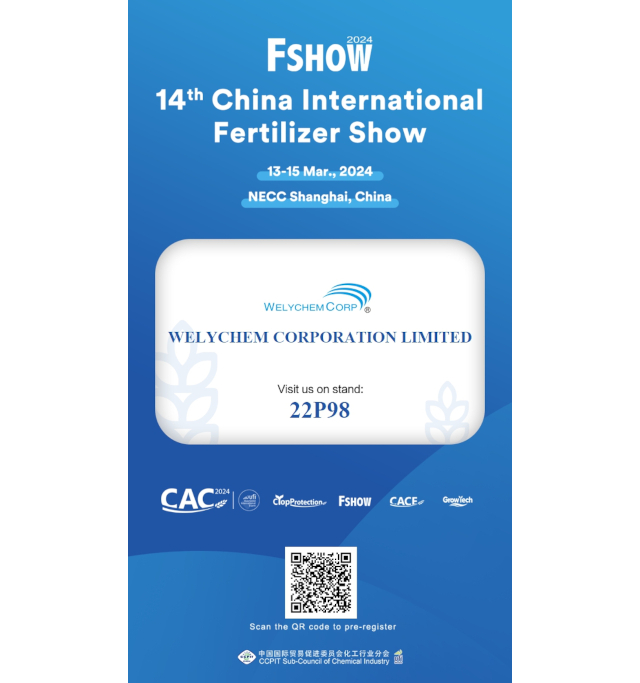 MEET WELYCHEM AT BOOTH No.22P98 of CAC 2024 IN SHANGHAI